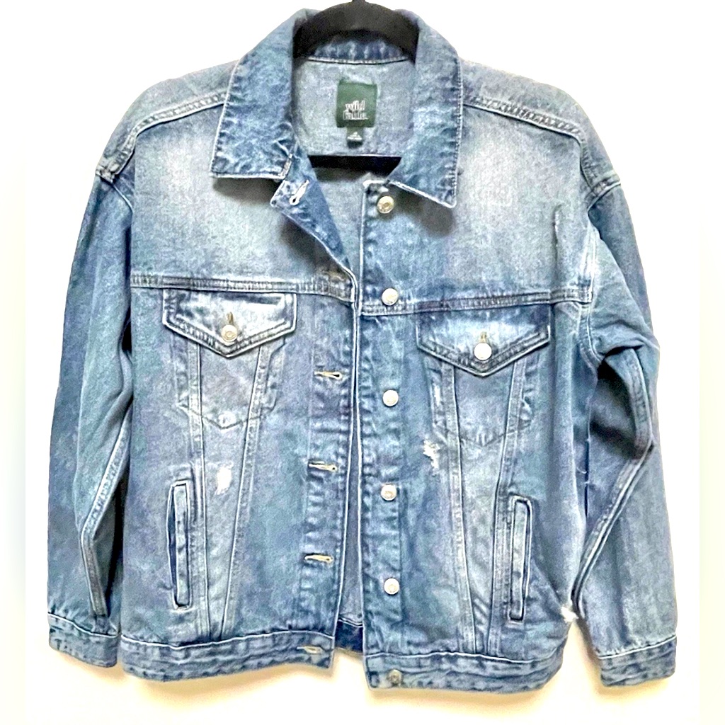 Wild Fable Denim Blue Jacket